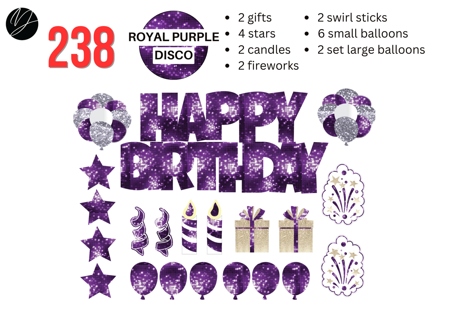 238 ROYAL PURPLE DISCO