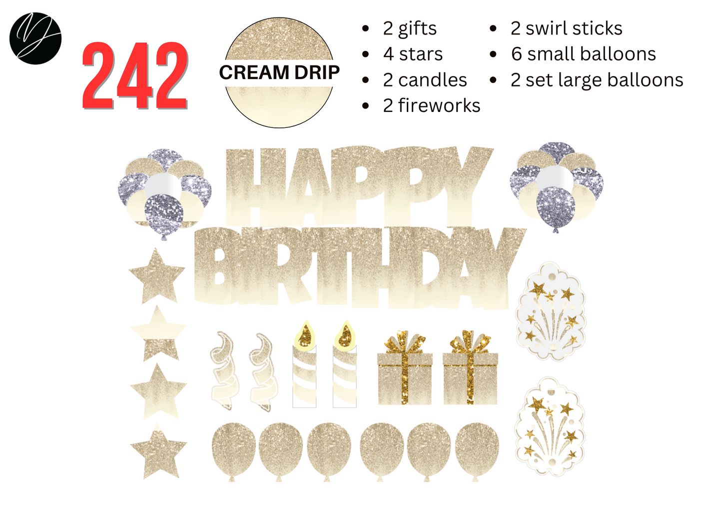 242 CREAM DRIP