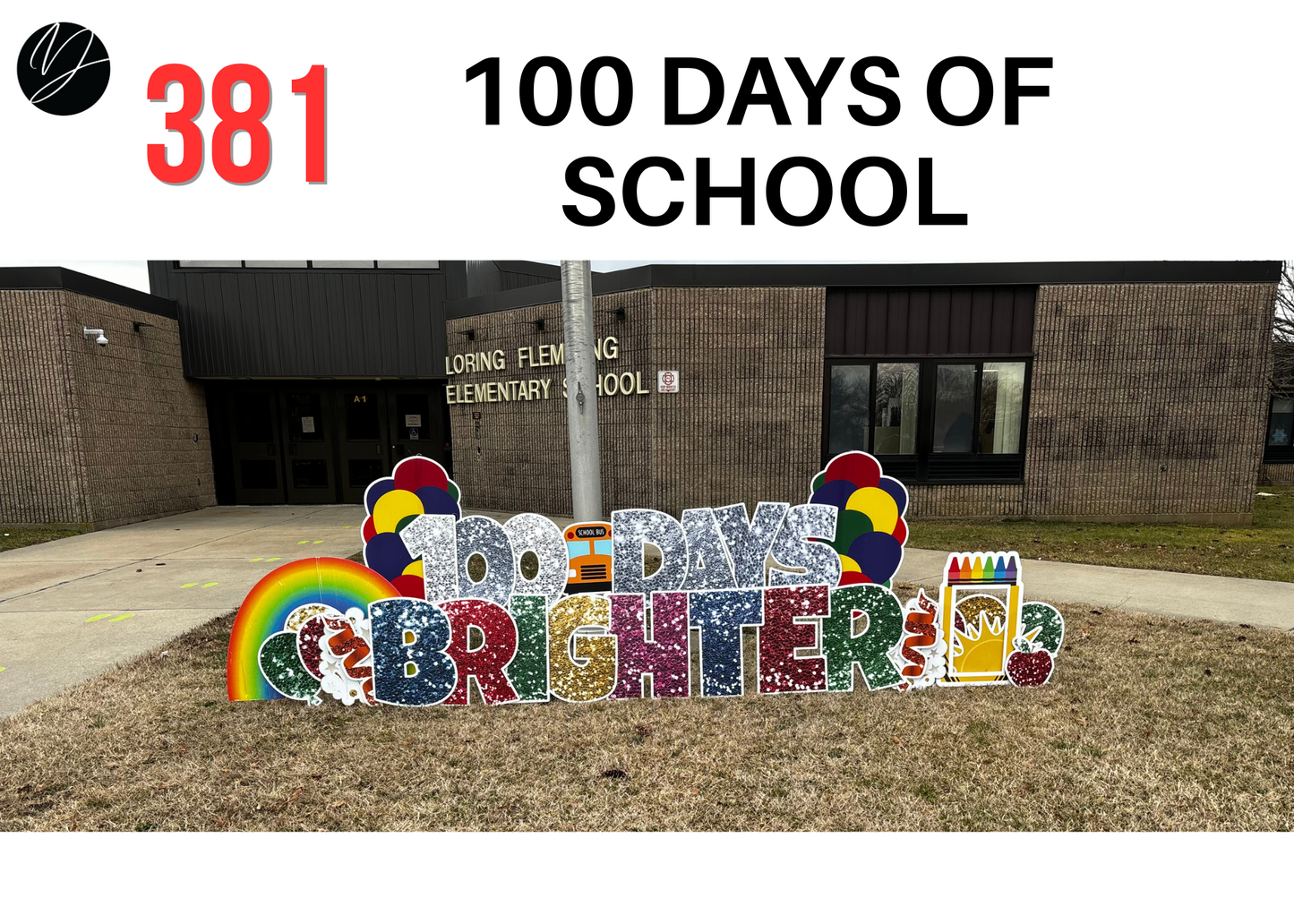 381 100 Days of School | One Time Rental - No Subcription