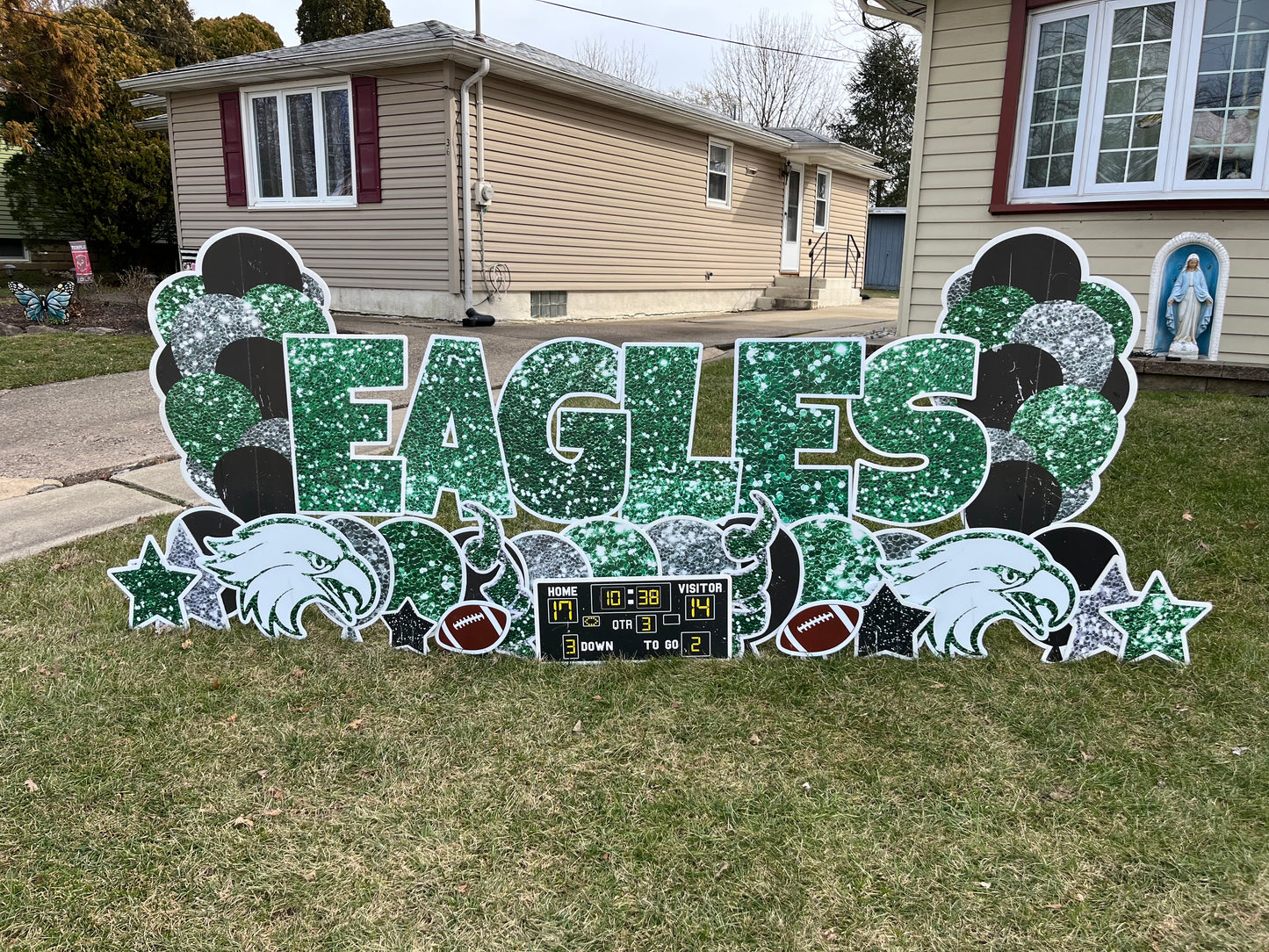 Eagle Yard Sign