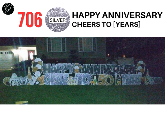 706 Happy Anniversary - Cheers to years