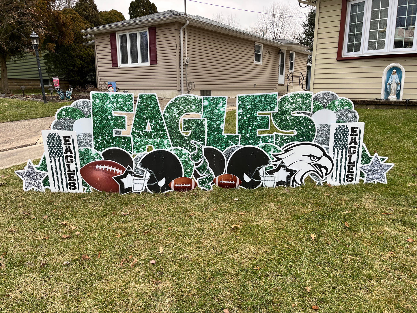 Eagle Yard Sign