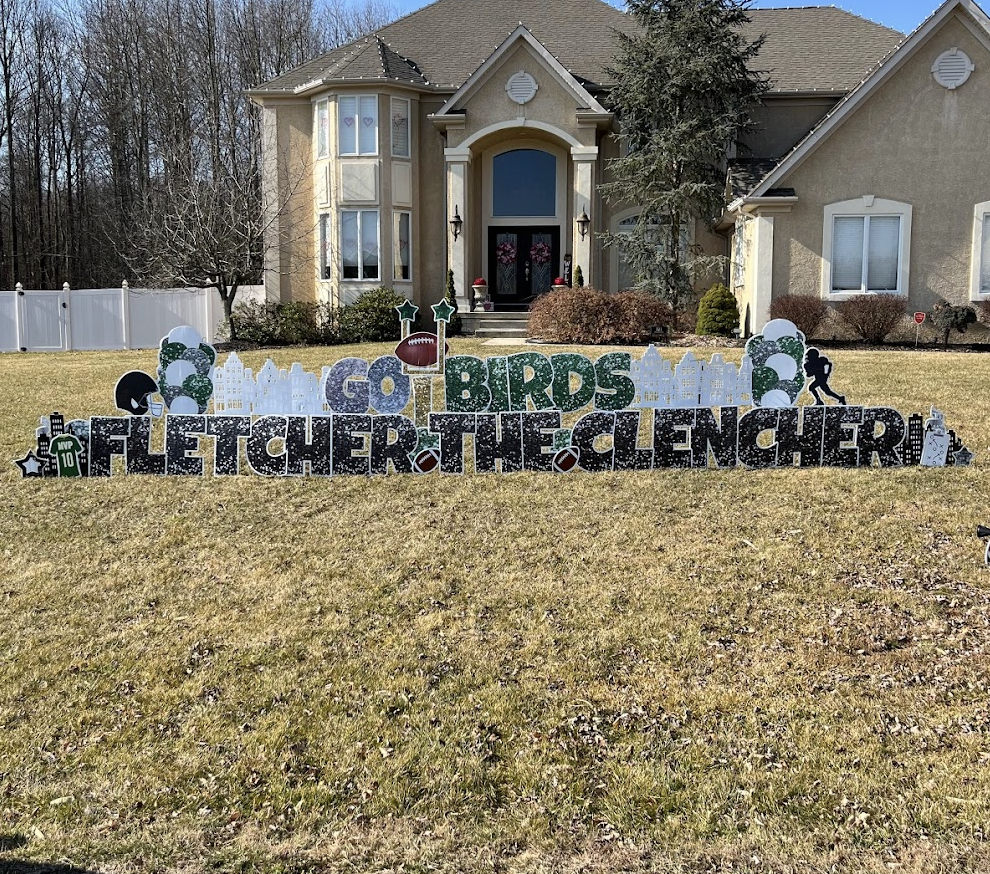 Go Big or Go Home Custom Yard Sign
