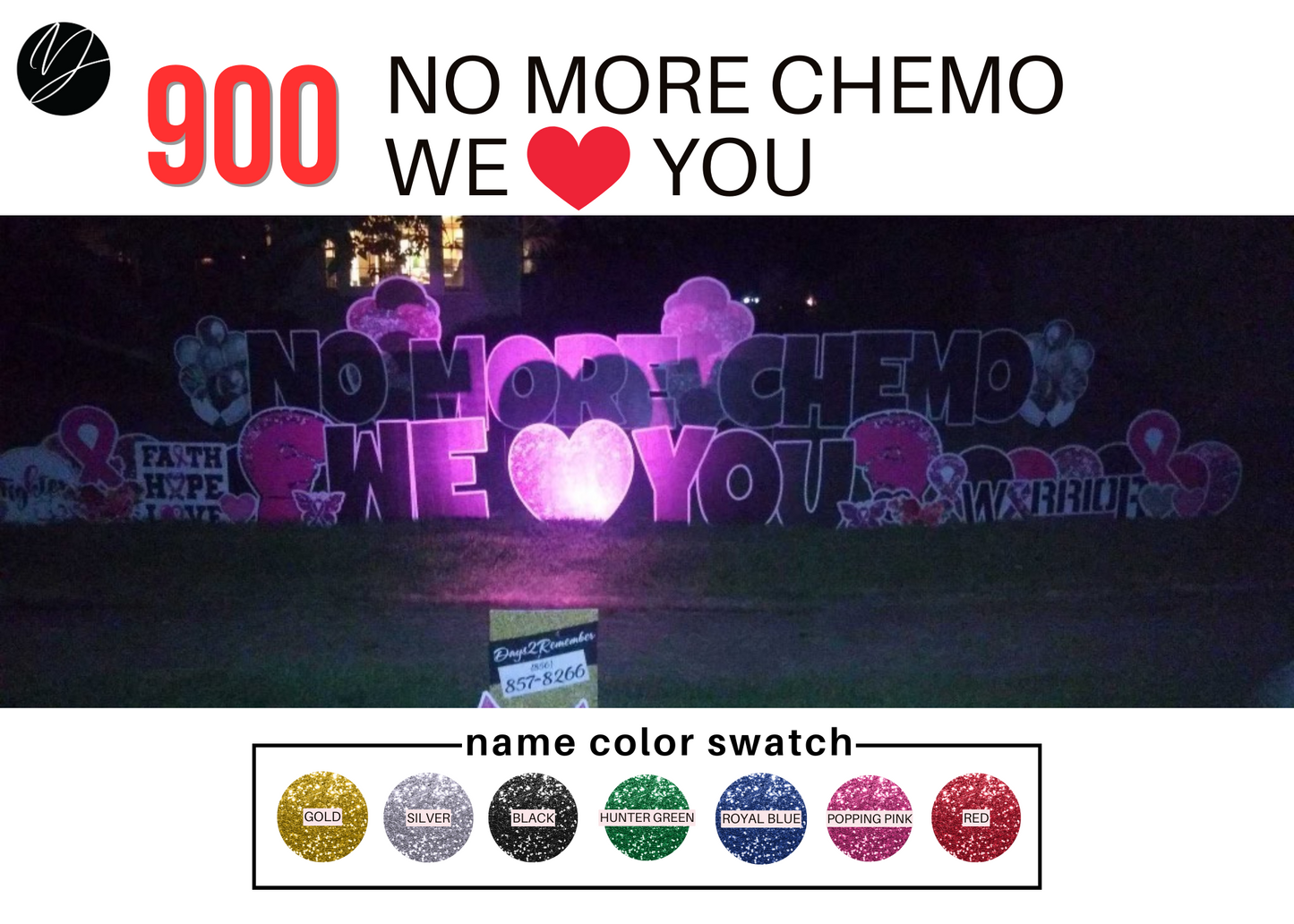 900 No more chemo/ You did it