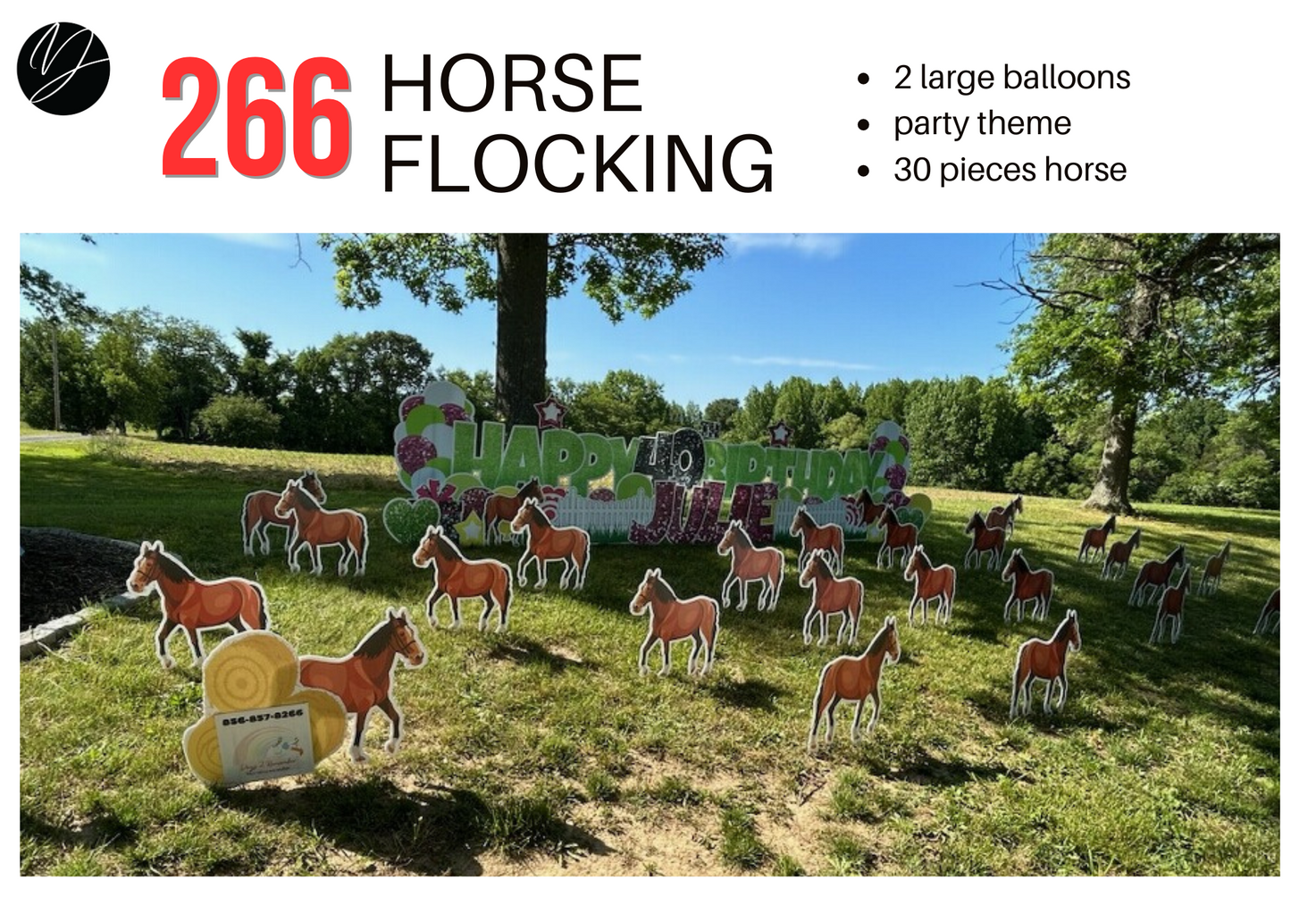 266 Horse Flocking