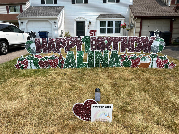 Birthday Yard Sign