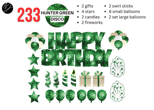 233 HUNTER GREEN DISCO
