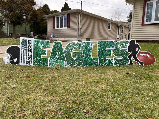 Eagle Yard Sign