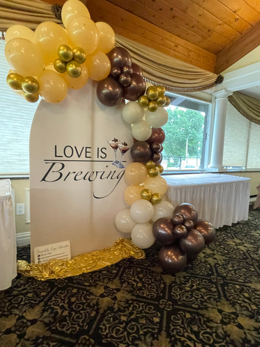 Backdrop - includes board and balloons | Self Pickup from Somerdale