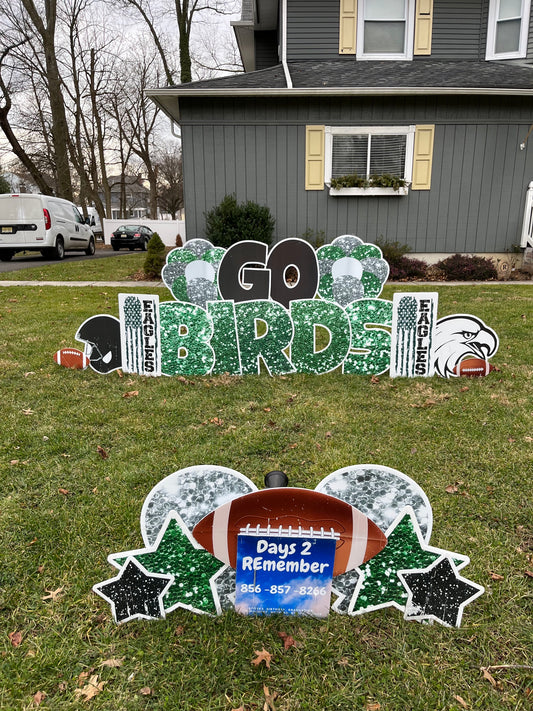 Go Birds Yard Sign