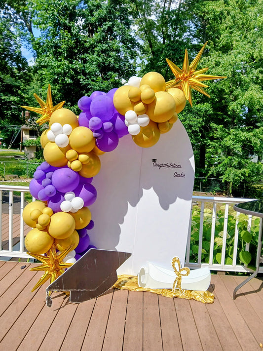 Backdrop - includes board and balloons | Self Pickup from Somerdale