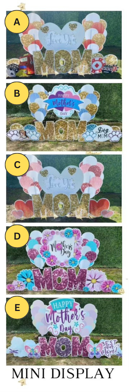 Mother's Day | Mini Sign (Self Pick -Up only)