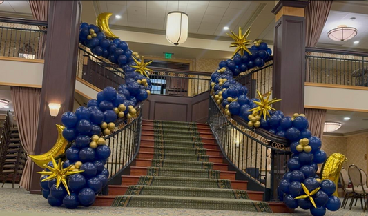 Stairway Balloons | 2 sides up to 32ft