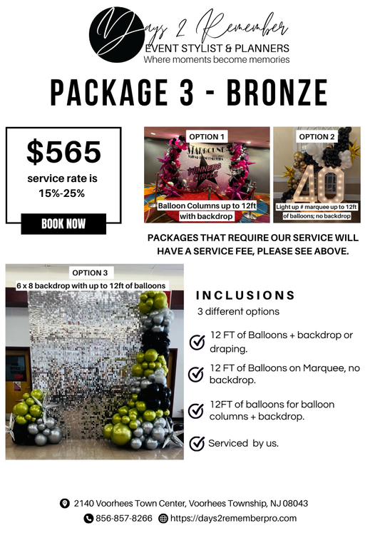 Package 3 - Bronze