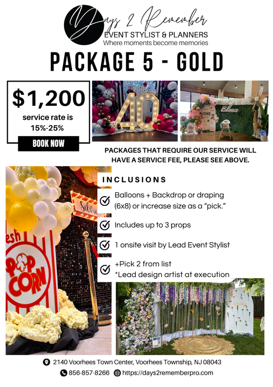 Package 5 - Gold