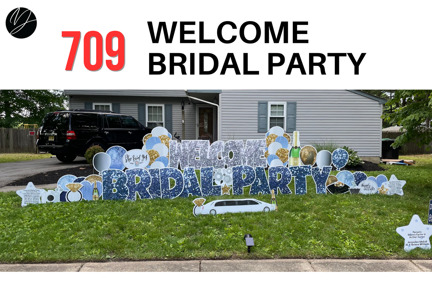 709 Engagement | Welcome Bridal Party